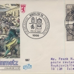 Berlin - 2x60 Pfg. Jugend/Handwerksberufe, Schmuck-FDC + ESST n. ISLAND 1987