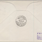 Berlin - 2x70 Pfg. Jugend/Handwerksberufe, Lupo-Schmuck-FDC n. BAHRAIN (!) 1987