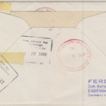 Berlin - 80+120 Pfg. Sporthilfe u.a., Lupo-Einschreibe-FDC n. CANADA, ESST Köln