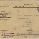 DR - 15 Pfg. Strohhut, Brief Eichstätt - Nürnberg 1929 - ohne Inhalt - retour