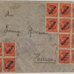 DR-Infla - 32x500+10x400 M. Ziffer/Überdruck, Brief Bad Liebenzell - Hirsau 1923