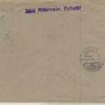 DR - 30+12 Pfg. Hindenburg, Einschreibebrief Eichstätt - Leipzig 1939