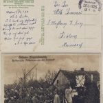 DR - Bahnpost Hagen(W.)-Dieringhausen, Zug 1125, Feldpostkarte n. Koblenz 1916