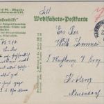 DR - Bahnpost Hagen(W.)-Dieringhausen, Zug 1125, Feldpostkarte n. Koblenz 1916