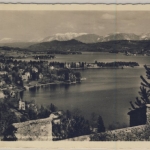DR - Bahnpost Klagenfurt-Salzburg, Zug 711, Karte Pörtschach - Zirndorf 1944