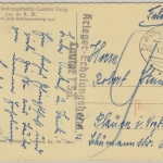 DR - Bahnpost Werdau-Annaberg, Zug 1952, Feldpostkarte Lauter - Plauen 1942