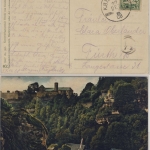 Bayern - Bahnpost Ebermannstadt-III-Forchheim, Karte Neumühle - Fürth 1908
