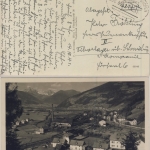 DR - Bahnpost Selzthal-Bischofshofen, Zug 917, Karte Selzthal - Schwiebus 1941