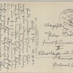 DR - Bahnpost Selzthal-Bischofshofen, Zug 917, Karte Selzthal - Schwiebus 1941
