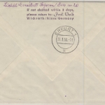 Ungarn - 10 Ft. Postbeamten-Krankenhaus u.a., Lupo-Einschreibebrief/Erstflug