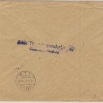 DR - Feldpost 1917 Genesungsabteilung Mob. Etappenkdtr. 147 Einschreibebrief