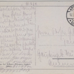 DR - Angerburg Ostpreussen Heldenfriedhof, sw-Ansicht, gelaufen n. Gauting 1934