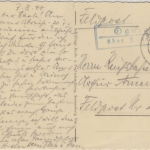 DR - Ögnitz über Küstrin Landpost-Ra2 Feldpostkarte an Fp.Nr. 22245 1940