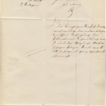 Preussen - Vietz (1860), Ra2 a. Postsache n. Frankfurt/Oder - mit Inhalt: