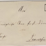 Preussen - Vietz (1861), Ra2 a. Postsache n. Frankfurt/Oder - mit Inhalt: