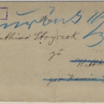 DR - 10 Pfg. Krone/Adler, Dienstbrief/Retourvermerk Flatow - Wiikau 1892