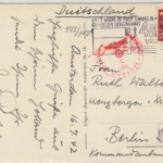 Niederlande - 7 1/2 C. Taube Zensurkarte n. DEUTSCHLAND Amsterdam - Berlin 1942