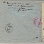Rumänien - 2x16+3x1+20+5 L. König Michael Einschreibebrief Doppelzensur 1943