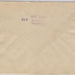 DDR - Blockausgabe Spartacus Einschreibebrief Spremberg 2 - Kempten 1966