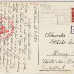 Niederlande - 7 1/2 C. Taube, Zensurkarte n. DEUTSCHLAND, Rotterdam - Mainz 1941