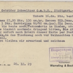 DR - 3x15+5 Pfg. Hindenburg Eilkarte Emsdetten - Stuttgart 1929