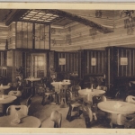 Bremen - Remers Altdeutsche Bierstuben Innenansicht, gelaufen 1928