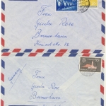 Dutch colonies - Antillen 7 Luftpostbriefe ex 1959/1961 Aruba - Bremerhaven