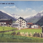 Österreich/Südtirol - Sand in Taufers, Gasthof Kasern, Farb-AK, gelaufen 1925