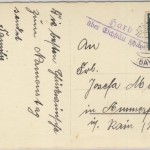 DR - Hard über Eichstätt, Landpost-L2 a. Karte n. Ammerfeld 1939