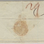 Bayern/Österreich - Schambach 1823, L1 a. Grenzfranko-Brief n. Wien