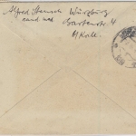 Bayern - 2x20 Pfg. Ludwig., Einschreibebrief n. HOLLAND, Würzburg - Haag 1918