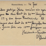 Bayern - 5 Pfg. Wappen/E., Dienstpostkarte Rammelsbach - Landstuhl 1909