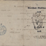 Bayern/Hannover - Vorschuß-Rückschein Göttingen - Erlangen 1865