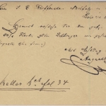 Bayern - 5 Pfg. Wappen, GA-Karte K1 Lohr (Hdb. 23a !!) - Frankfurt a.M. 1884