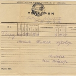 Serbien - Telegramm Donji Milanovac 1940