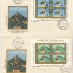 Rumänien - INTEREUROPA 1978, 2 Blockausgaben, je a. Schmuck-FDC + ESST Bukarest
