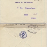 Frankreich - 25 C. Säerin, Zensurbrief i.d. SCHWEIZ, Paris - Bern 1916, Zensur-
