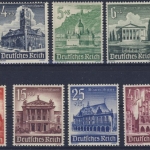 DR - WHW 1940 Bauwerke - Satz postfrisch MNH Mi.Nr. 751-759