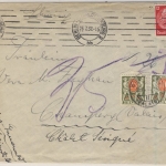 DR - 12 Pfg. Hindenburg Brief i.d. SCHWEIZ, Berlin - Champery 1937 Nachporto