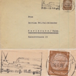 DR - Sachsens weiße Flotte grüßt Masch.werbestpl. Drucksachenbrief Dresden 1939
