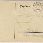 DR-Infla - 3 M. Posthorn, Karte Beinum - Almke 28.10.22