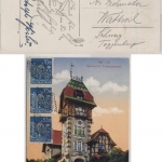 DR-Infla - 300 M. Queroval u.a., Karte i.d. SCHWEIZ, Hof - Wattwil 6.7.23