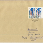 Berlin - 2x80 Pfg. Sport 1986, Drucksache (>50g) i.d. CSSR, Berlin - Kvetna 1991