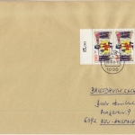 Berlin - 2x100 Pfg. Jugend/Zirkus 1989, Briefdrucksache (>50g), Berlin -