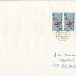Berlin - 2x120 Pfg. Sport/Eishockey, Brief (3.Gew.st.), Berlin -