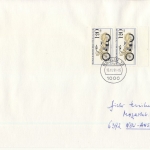 Berlin - 2x120 Pfg. Jugend/Motorrad, Brief (3.Gew.st.), Berlin -