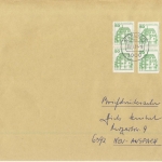 Berlin - 50 Pfg. B&S, 2xC/D-Paare, Briefdrucksache (>50g) Berlin - Neu-Anspach