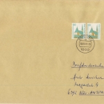 Berlin - 2x100 Pfg. SWK/oben geschnitten, Briefdrucksache (3.Gew.stufe) Berlin