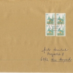 Berlin - 100 Pfg. SWK, 2xC/D-Paare, Brief (>250g) Berlin - Neu-Anspach 1991