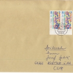 Berlin - 2x80 Pfg. Sport/Turnen, Drucksache (>50g) i.d. CSSR, Berlin -